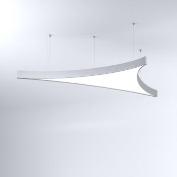 Aluminium-Design trifft flexible Beleuchtung SAIL-AL fürs Wohnzimmer